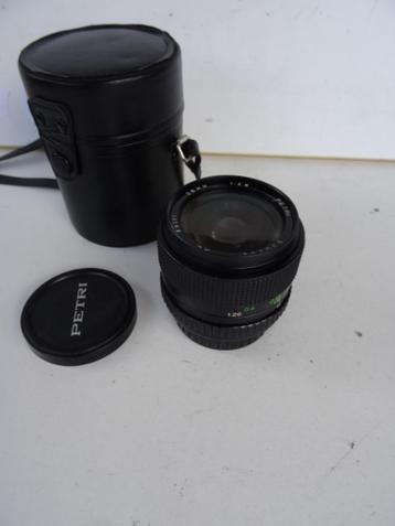 Objectif photo grand angle Petri 2.8/28 mm monture PENTAX K, Enlèvement ou Envoi, Pentax