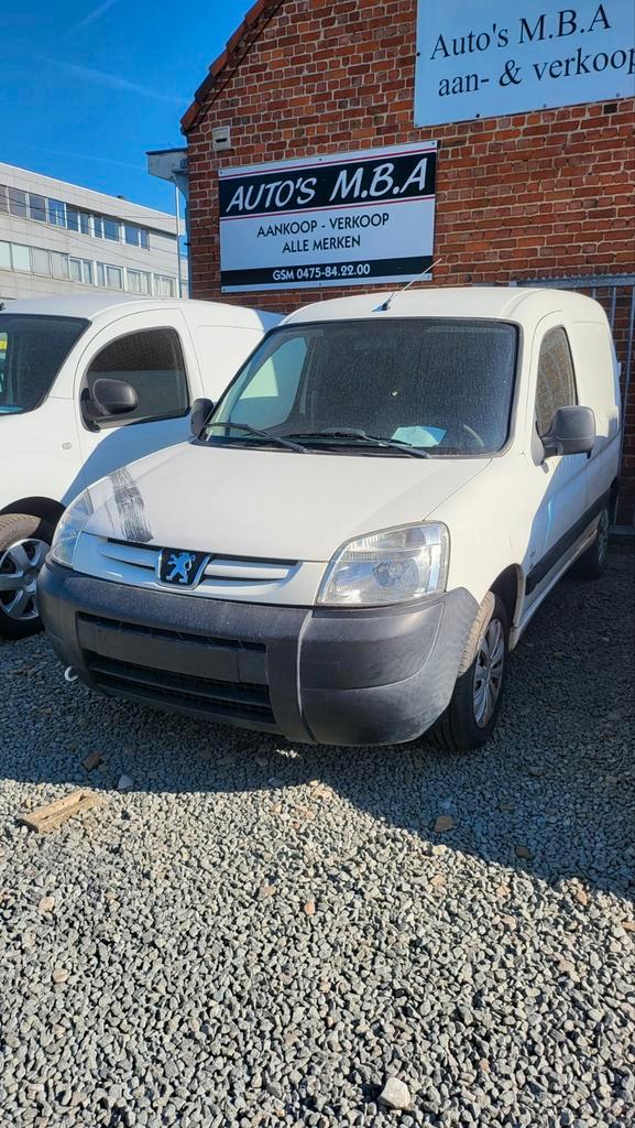 Peugeot Partner 1.6 HDi | Lichtevracht | 174.312 km | €1.650, Auto's, Bestelwagens en Lichte vracht, Bedrijf, Te koop, ABS, Airbags