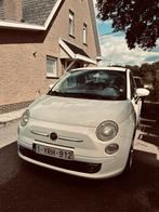 FIAT 500, Voorwielaandrijving, Wit, Leder, Bruin
