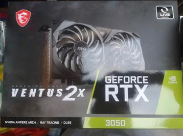 Carte graphique RTX 3050 Ventus 2x OC beschikbaar voor biedingen