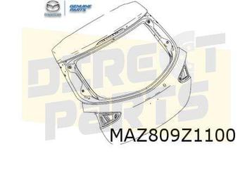 Mazda 2 achterklep (4/15-) Origineel! D0Y26202X beschikbaar voor biedingen