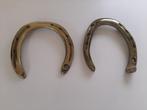 2 hoefijzers bewerkt in goudkleur, Ophalen of Verzenden, Gebruikt