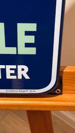 Spa emaille blauw 2014., Ophalen, Nieuw, Reclamebord