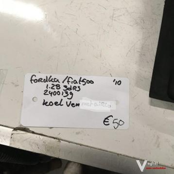 Ford Ka Fiat 500 1.2 B 3drs 2010  Koelvin met motor beschikbaar voor biedingen
