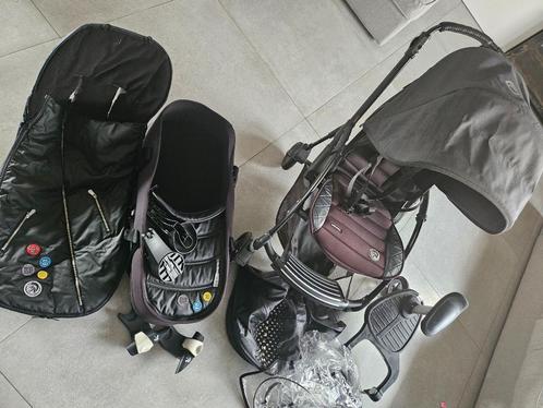 Bugaboo Bee édition Diesel, Kinderen en Baby's, Kinderwagens en Combinaties, Gebruikt, Kinderwagen, Bugaboo, Met reiswieg, Verstelbare duwstang