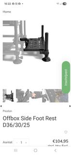 Preston side foot rest  (voetplateau), Ophalen, Zo goed als nieuw