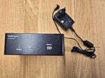 StarTech SV231DPDDUA2 – Dual-Monitor DisplayPort KVM Switch, Informatique & Logiciels, Stations d'accueil, Enlèvement, Comme neuf