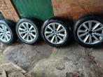 Velgen 17' met bijna nieuwe banden, Ophalen, Winterbanden, Band(en)