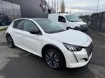 Peugeot 208 E elektrisch GT line 1st eig camera leer, Auto's, USB, Wit, 5 deurs, Leder en Alcantara