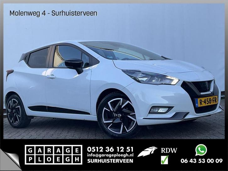 Nissan Micra 1.0 IG-T N-Design 1Eig Carplay 5-Deurs Airco Cr, Auto's, Nissan, Bedrijf, Micra, ABS, Airbags, Airconditioning, Alarm