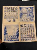 Lot de calendriers vintage, Enlèvement