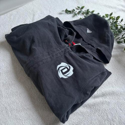 Adidas Derrick Rose Hoodie Black Size: M, Kleding | Heren, Jassen | Zomer, Zo goed als nieuw, Maat 48/50 (M), Zwart, Ophalen of Verzenden