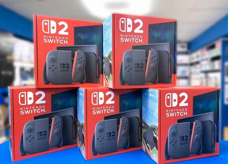 Nintendo Switch 2 en spellen  Nieuw in de doos x, Consoles de jeu & Jeux vidéo, Consoles de jeu | Nintendo Switch, Enlèvement ou Envoi