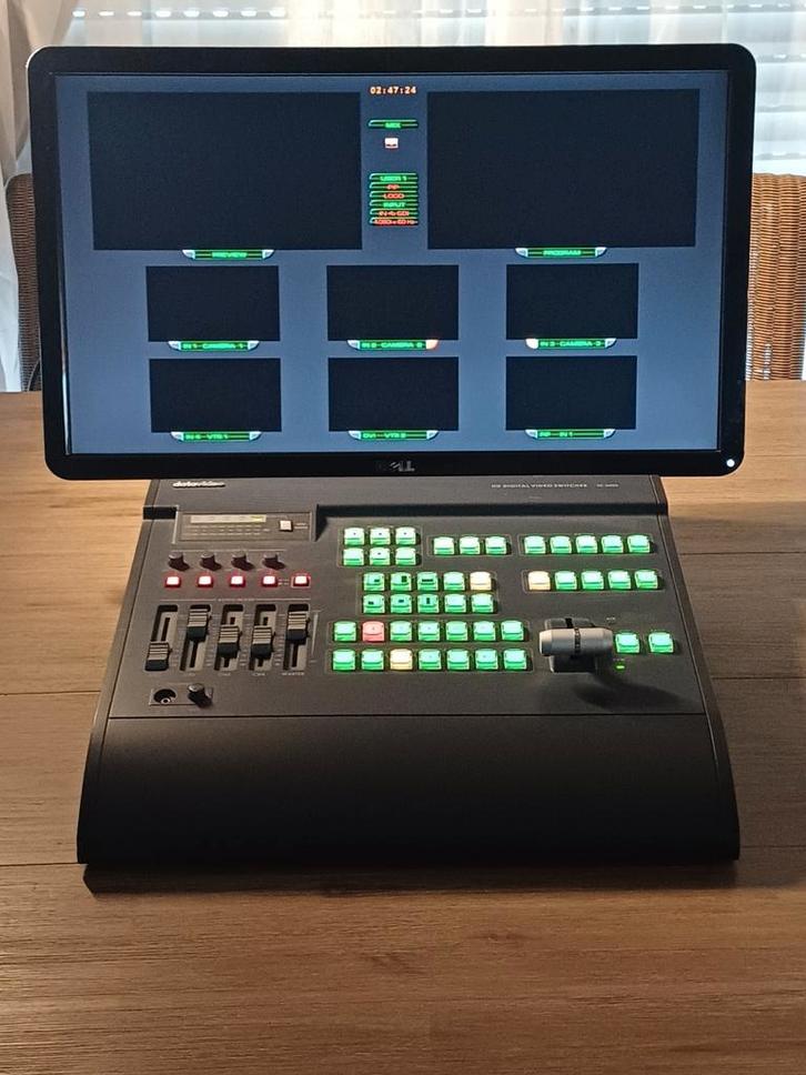Datavideo SE-2000 HD-SDI met FHD monitor, Audio, Tv en Foto, Overige Audio, Tv en Foto, Gebruikt, Ophalen