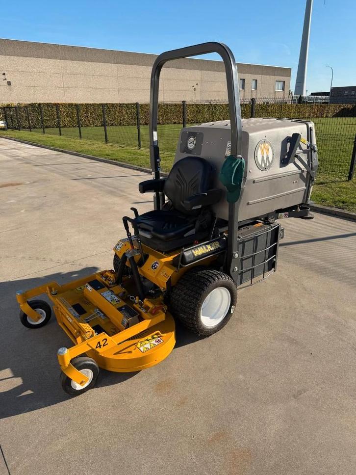 Zitmaaier Walker MD21DH, Tuin en Terras, Zitmaaiers, Nieuw, 90 tot 120 cm, Elektrische starter, Opvangbak, Ophalen