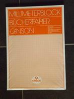 Bloc de papier millimétré CANSON 80g/qm 100 feuilles A3, Ophalen of Verzenden, Nieuw