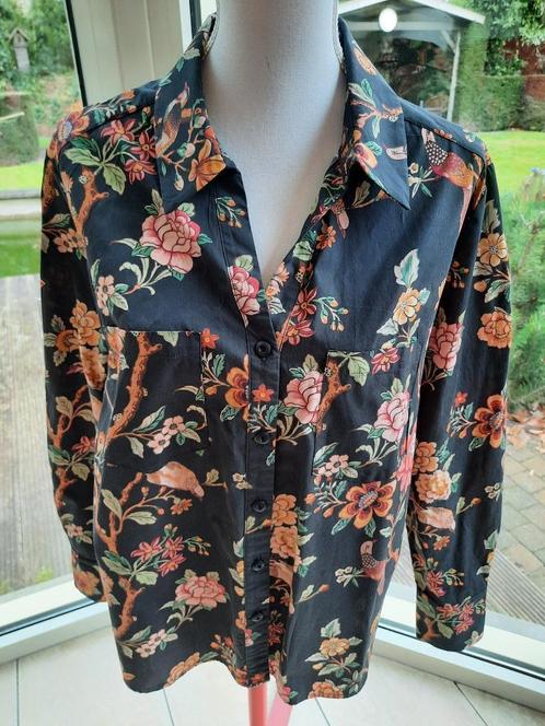 Charmante blouse MARIE MERO - 44/46, Kleding | Dames, Blouses en Tunieken, Zo goed als nieuw, Maat 46/48 (XL) of groter, Overige kleuren