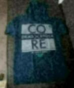 T-shirt bleu canard Jack Jones col montant L, Ophalen of Verzenden, Gedragen, Maat 52/54 (L), Blauw