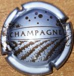 Champagnecapsule VIGNERONS blauwachtig zilver & bruin nr767, Nieuw, Frankrijk, Ophalen of Verzenden, Champagne