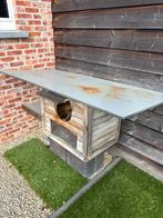 Zelfgemaakte kattenhuis gratis af te halen, Dieren en Toebehoren, Ophalen, Gebruikt