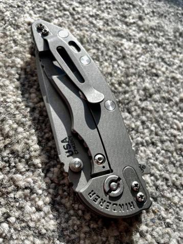 Rick Hinderer XM-18 Full size / full Titanium / Working fini beschikbaar voor biedingen
