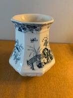 Petit vase faïence décor bleu et blanc, Antiquités & Art, Enlèvement