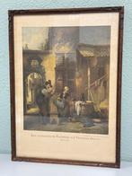 Antieke Foto Prent kunstwerk Kunsthandel M. Wolff Henri Leys, Ophalen of Verzenden