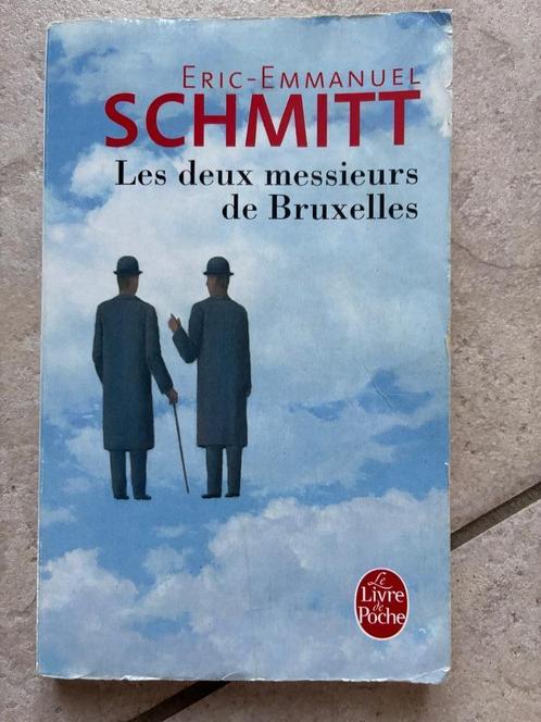roman "Les deux messieurs de Bruxelles" d'E-E. Schmitt - lu, Boeken, Romans, Gelezen, België, Ophalen