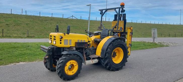 Smalspoor Steyr 8075 smalspoor trekker met kenteke, Zakelijke goederen, Landbouw | Tractoren, 250 tot 500 cm, Overige merken, Gebruikt