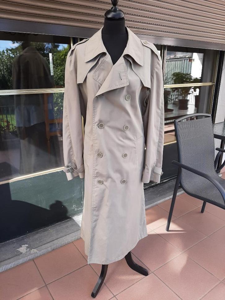 Regenjas lang heren  -  Trenchcoat, Kleding | Heren, Jassen | Winter, Gedragen, Maat 48/50 (M), Beige, Ophalen of Verzenden
