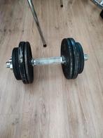 Dumbell stang, Sport en Fitness, Ophalen, Zo goed als nieuw