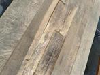 oud eiken tablet geborsteld, Ophalen
