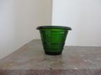 vase en verre vert, Maison & Meubles, Vert, Enlèvement, Verre