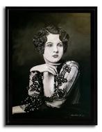 Portrait de Femme N&B - Peinture, Enlèvement ou Envoi