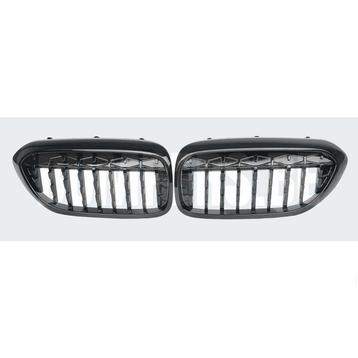 Grill Niergrill Glanzend Zwart mesh design BMW 5 Serie G30 G beschikbaar voor biedingen