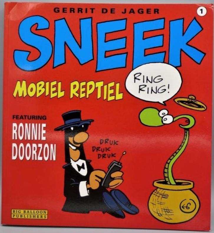SNEEK, mobiel reptiel, Boeken, Stripverhalen, Ophalen of Verzenden