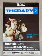 Poster Therapy? in Vooruit Gent 1999, Verzamelen, Ophalen of Verzenden