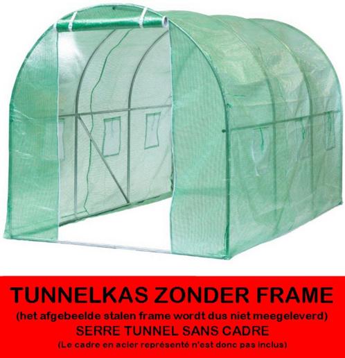 Auvent de serre Tunnel SANS cadre, plan d'étage de 2 m x 3 m, Jardin & Terrasse, Serres, Neuf, Serre, Enlèvement ou Envoi
