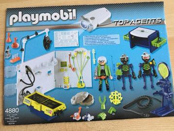 Playmobil 4880 Top Agents Robo-gangster laboratorium (volled, Kinderen en Baby's, Speelgoed | Playmobil, Ophalen of Verzenden