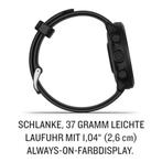 Garmin Forerunner 55 GPS horloge | Nieuw, Handtassen en Accessoires, Sporthorloges, -, Verzenden, Zwart, -