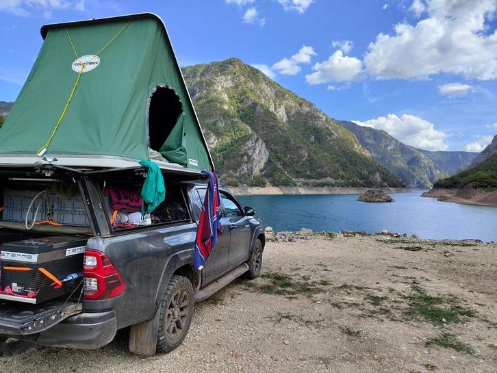 Tente de toit Autohome Columbus M, Caravans en Kamperen, Tenten, tot en met 2, Gebruikt, Ophalen
