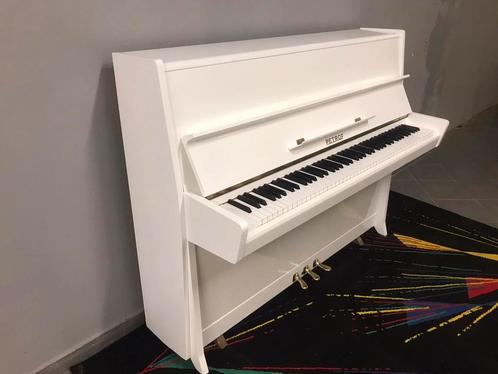 VENDU Très beau piano blanc de marque Petrof., Musique & Instruments, Pianos, Comme neuf, Piano, Blanc, Brillant, Enlèvement ou Envoi