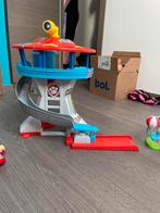 Toren paw patrol met bijhorende auto van chase, Kinderen en Baby's, Speelgoed | Actiefiguren, Ophalen, Zo goed als nieuw