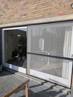 Schuifvliegenraam mat zwart (hoogte: 200cm breedte: 174cm), Doe-het-zelf en Bouw, Raamkozijnen en Schuifdeuren, Ophalen, Gebruikt