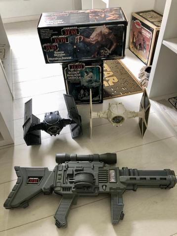 Star wars vintage vader tie fighter tie fighter rancor et at, Envoi
