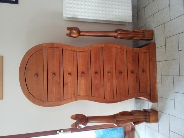 Meuble en teck, Huis en Inrichting, Kasten | Dressoirs, Teakhout, Ophalen