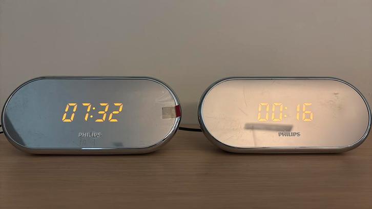 Klokradio met digitale tuner Philips, Elektronische apparatuur, Wekkers, Zo goed als nieuw, Digitaal, Ophalen of Verzenden