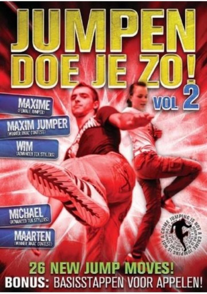 Dvd Jumpen doe je zo, Cd's en Dvd's, Dvd's | Sport en Fitness, Zo goed als nieuw, Yoga, Fitness of Dans, Ophalen of Verzenden