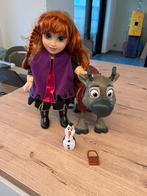 Frozen speelset pop Anna Sven en Olaf, Kinderen en Baby's, Ophalen of Verzenden, Nieuw, Overige typen