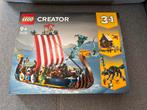 LEGO Creator 3 in 1: Viking Drakkar-schip, Kinderen en Baby's, Speelgoed | Duplo en Lego, Ophalen of Verzenden, Nieuw, Complete set